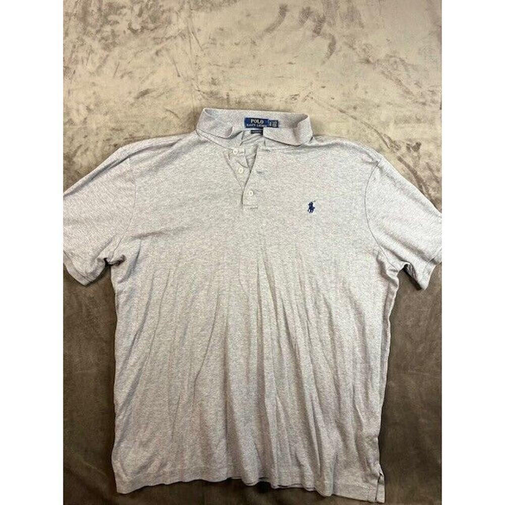 Polo Ralph Lauren Shirt Mens XL Grey Classic fit